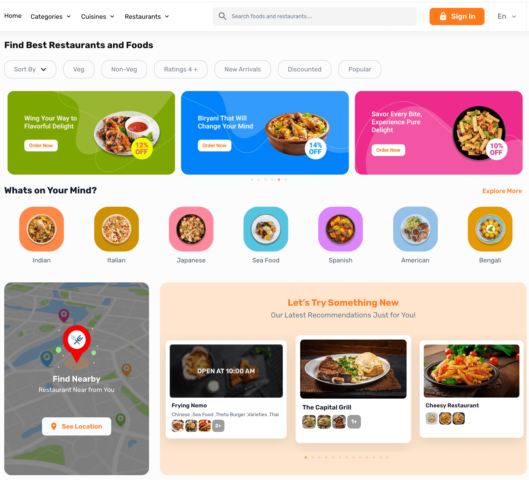 Food Delivery System